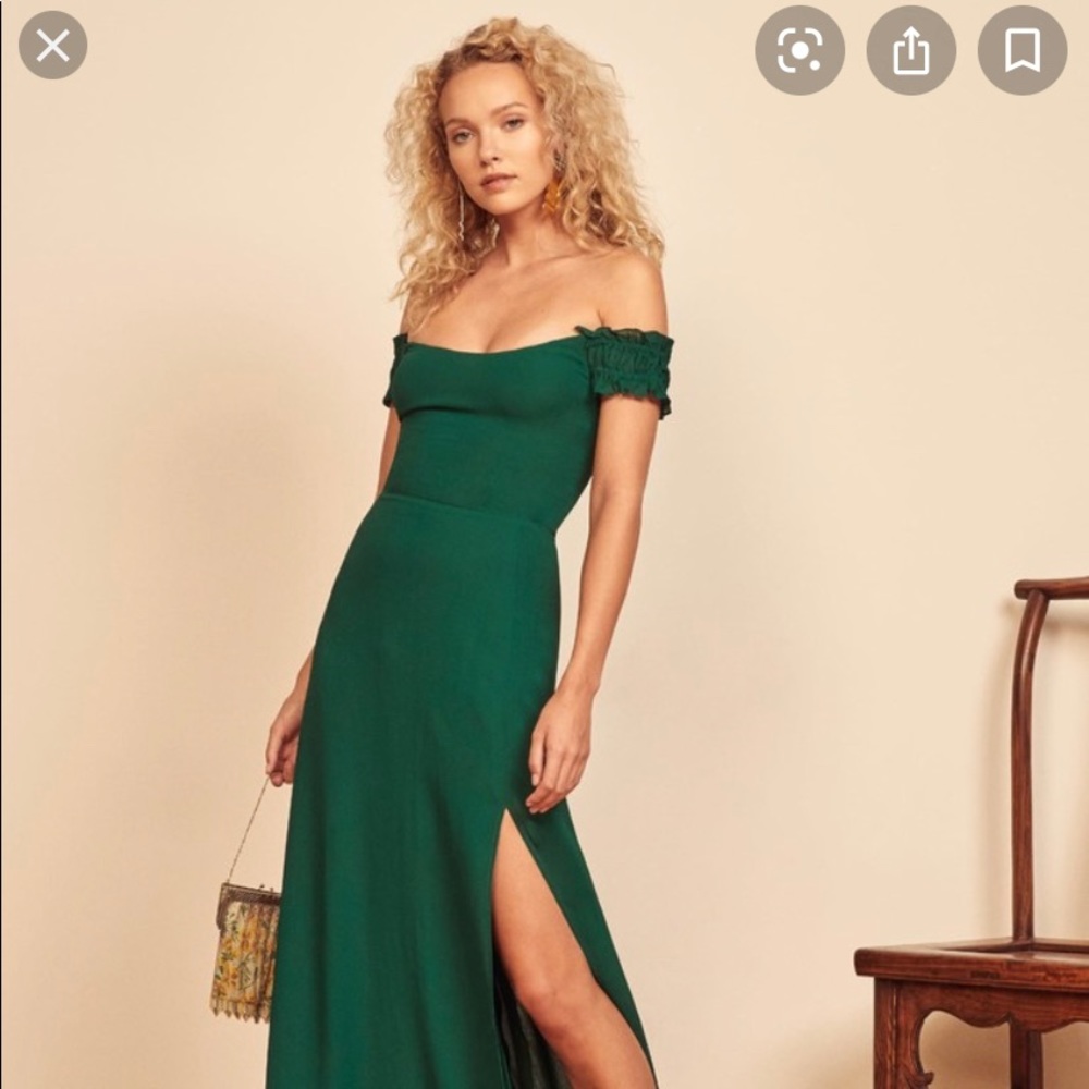 Ref Gimlet Dress in Emerald (color discontinued!)